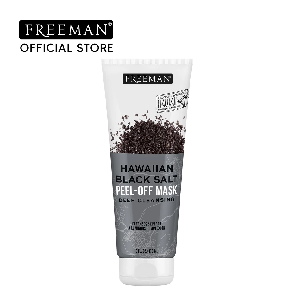 FreeMan Feeling Beautiful Facial Mask 175ml - Hawaiian Black Salt